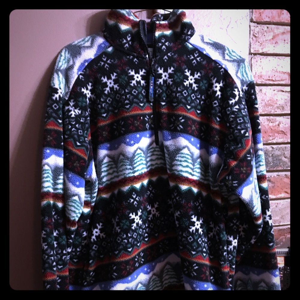 Fleece pullover
